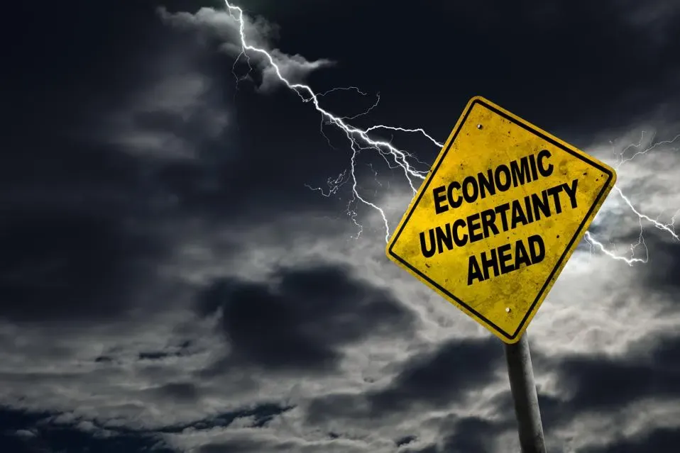 Economic uncertainty ahead.